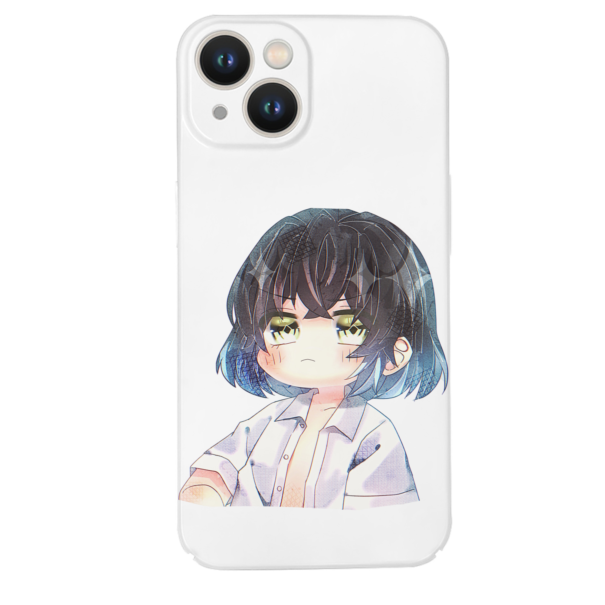 （画像用） 鬼滅の刃（きめつのやいば）嘴平 伊之助／はしびら いのすけ Hashibira Inosuke 【iPhone 14シリーズ対応】ハードケース